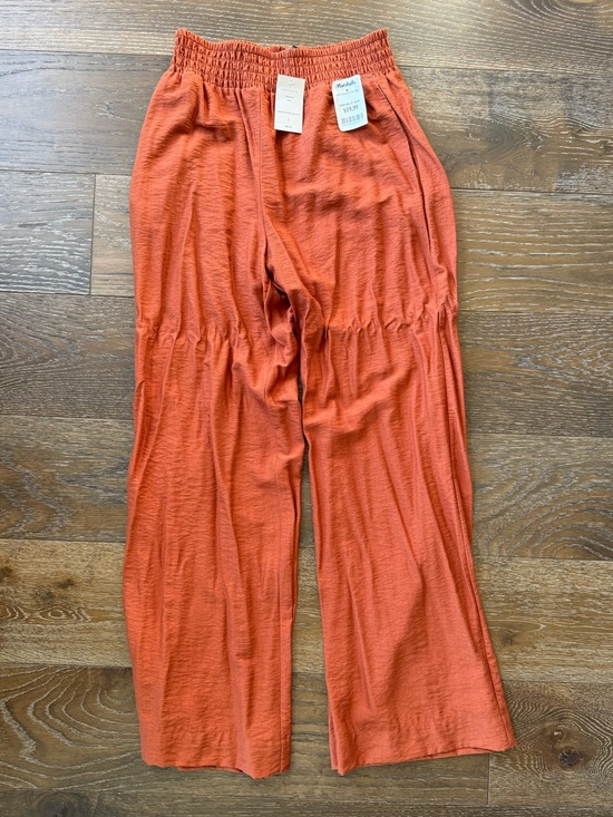 Sanctuary Pants - Sanctuary Wide-Leg Pants in Burnt Orange